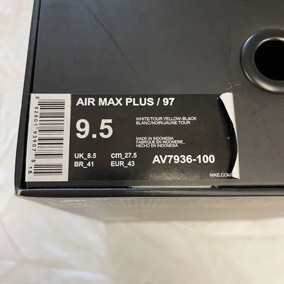 Nike Air Max Plus 97 Frequency Pack With Box